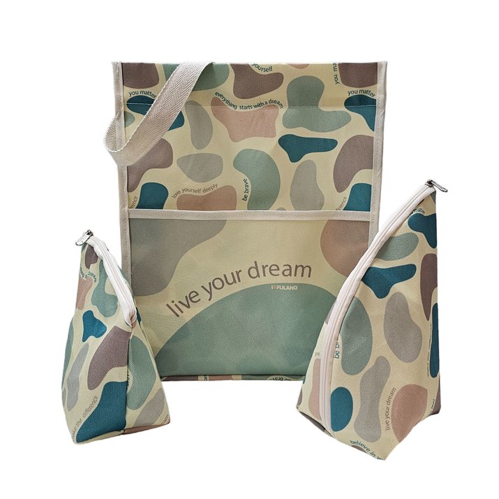 PACK BOLSO MATERO + PORTA MATE + YERBERO - DREAM